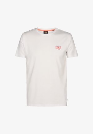 Petrol Industries, MEN T-SHIRT SS CLASSIC PRINT - T-shirt print - bright white