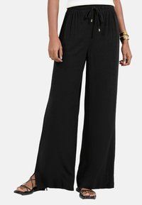 TALL FIT - WIDE - Nohavice - black