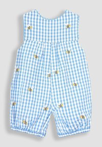 JoJo Maman Bébé LADYBIRD EMBROIDERED GINGHAM - REGULAR FIT - Lacláče - blue bee