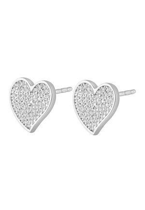Diamant Exquis, 9CT WHITE GOLD DIAMOND EARRINGS 0.2 CT - Ohrringe - white gold