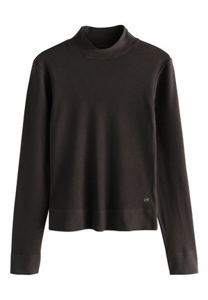 REGULAR FIT - THERMAL SOFT TOUCH HIGH NECK  - Sweater - chocolate brown