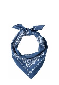 Scarf - indigo blue