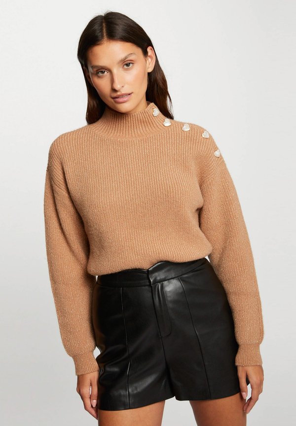 Strickpullover - cammello