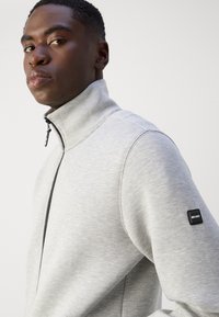 INDICODE JEANS Sweatjakke - light grey mix