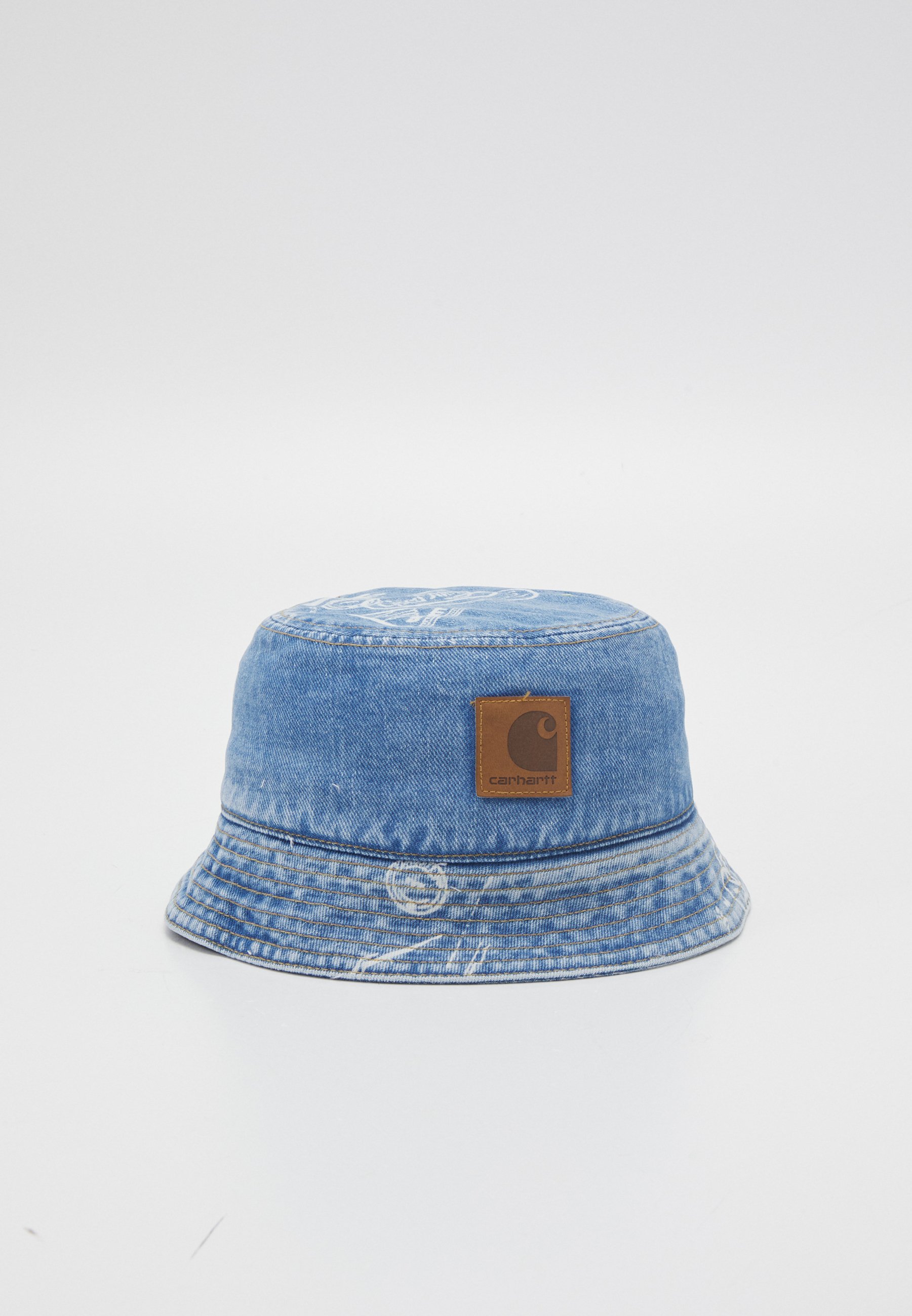 Carhartt WIP STAMP BUCKET HAT UNISEX - Hat - blue/blue denim 