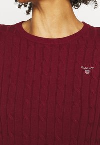 GANT Trui - bordeaux