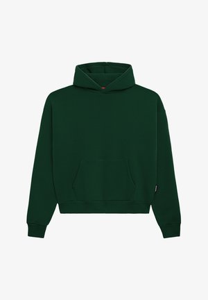Sweat à capuche - britishracinggreen
