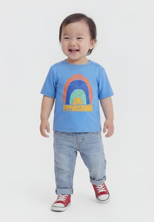 Patagonia BABY UNISEX - Sportska majica - rainbow wave/abundant blue
