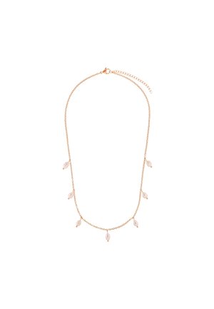 MIT PERLE JANE SILBERFARBEND POLIERT - Halskette - rose goldfarbend