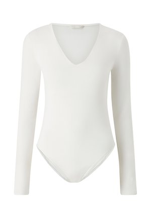 Ellos Collection MIT V-AUSSCHNITT - Longsleeve - weiß