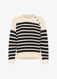 Selected, navy stripe