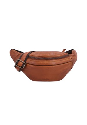 Gusti Leder SPENCER - Vyölaukku - cognac