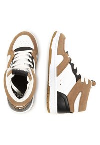BOSS Kidswear LACE-UP HIGH-TOP TRAINERS - Skateschoenen - blanc