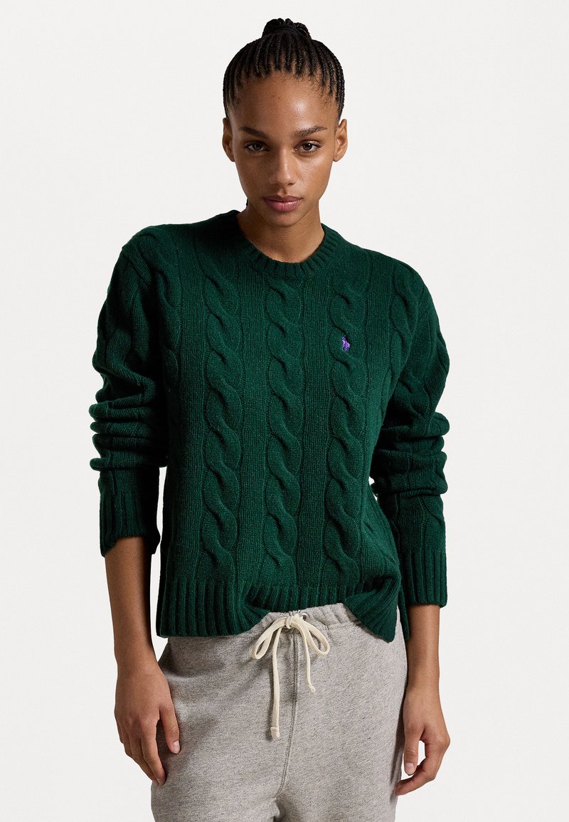 Polo Ralph Lauren CLASSIC LONG SLEEVE - Πουλόβερ - moss agate