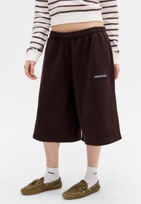 iets frans... HARRI UNISEX - Treniņtērpa apakšdaļas - brown