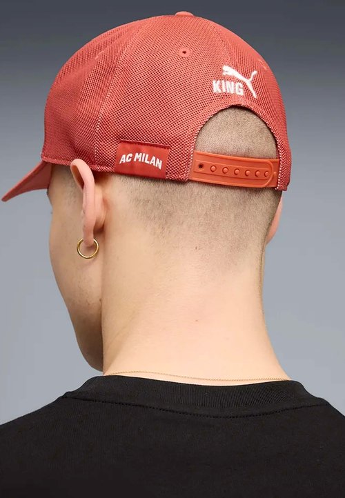 PUMA ACM KING TRUCKER CAP UNISEX - Club wear - red fire-warm white — photo 2