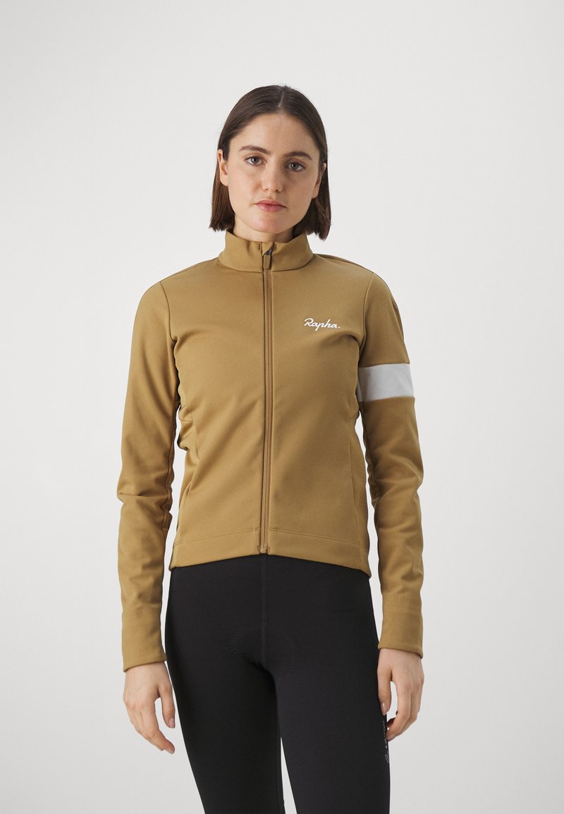 Rapha WOMENS CORE WINTER JACKET Soft shell jacket gold/white/white