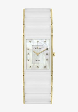 Jacques Lemans Uhr - gold- und weißfarben