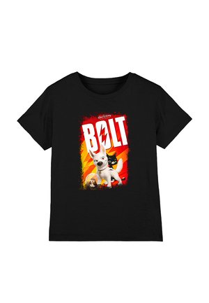 Print T-shirt - black