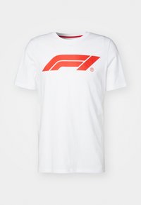 F1 ESS LOGO TEE 180G - Print T-shirt - white