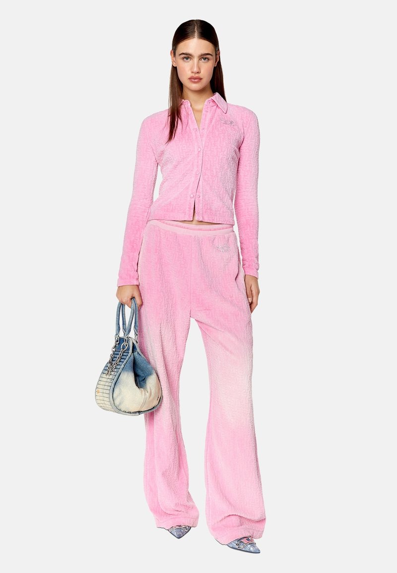 Diesel Overhemdblouse donkerroze