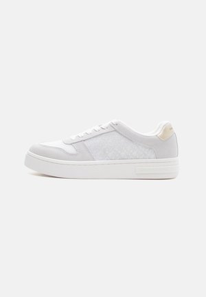 Armani Exchange LONDON - Sneaker low - off white/pale gold-coloured