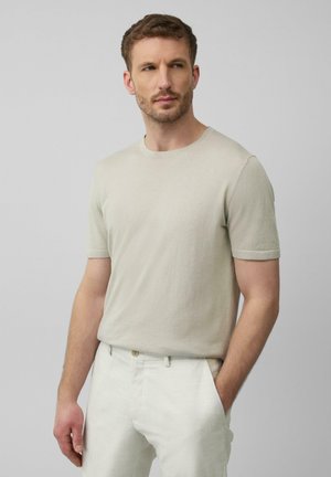 s.Oliver BLACK LABEL LABEL - T-shirt basic - helles beige