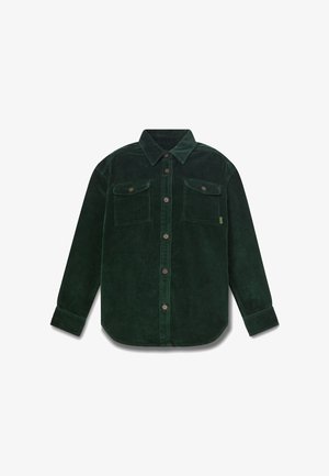 Timberland, CORDUROY OVERSHIRT. - Chaqueta fina - dark green