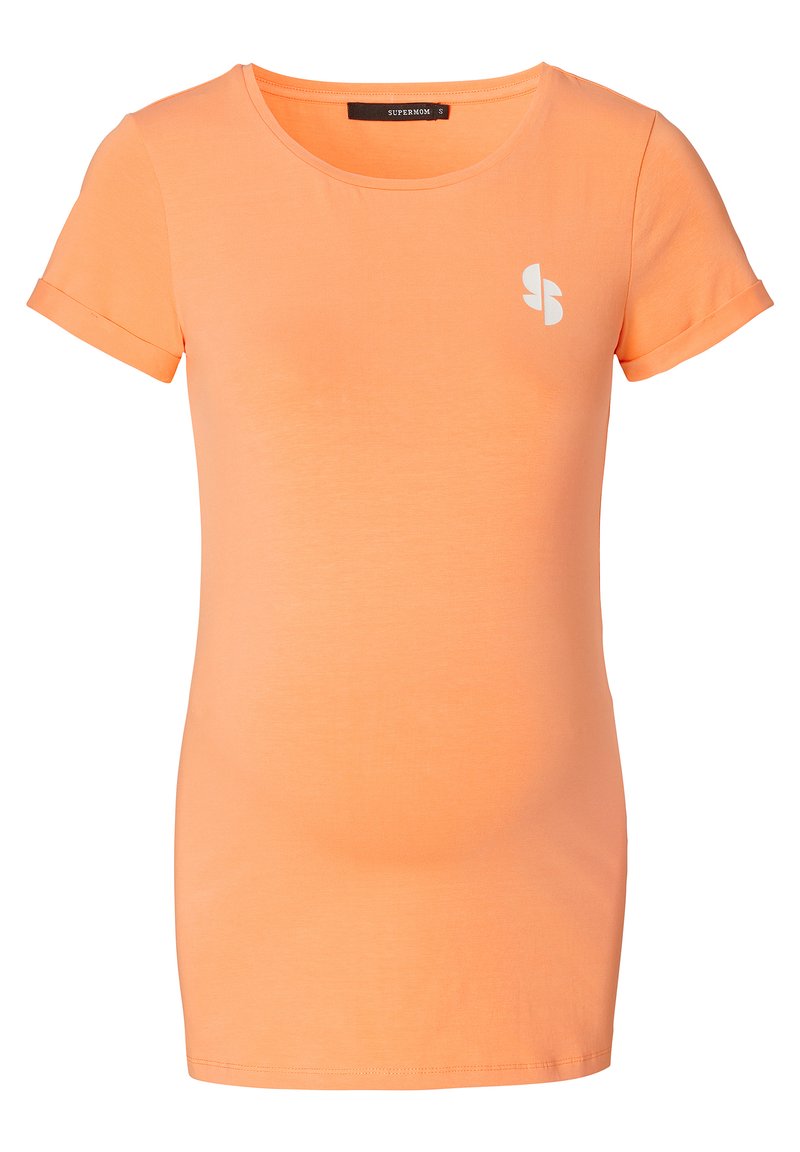 Supermom T-shirt basic oranje