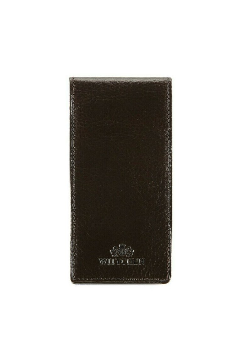 WITTCHEN Funda para tarjeta de visita - braun
