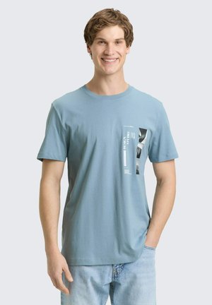 MIT FOTO - T-shirt print - citadel blue