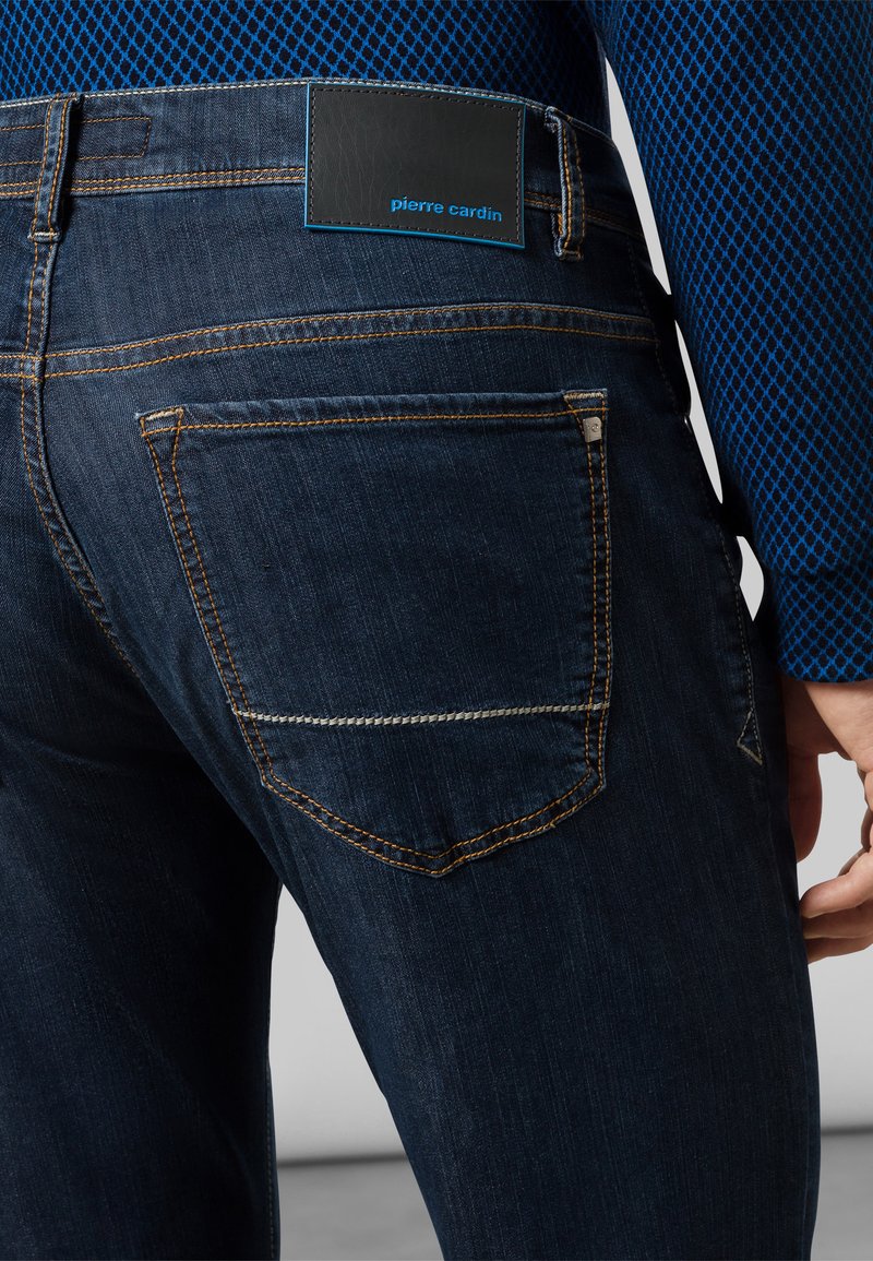 Herren Skinny Fit | Pierre Cardin FUTUREFLEX ANTIBES Jeans Slim Fit dark blue used buffies/dark-blue denim - ZK61678 Herren Skinny Fit | Pierre Cardin FUTUREFLEX ANTIBES Jeans Slim Fit dark blue used buffies/dark-blue denim - ZK61678