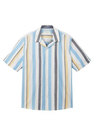 GESTREIFTES KURZARM - Hemd - blue multicolor big stripe