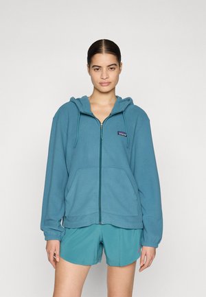 MICRO HOODY - Fleecejacke - wetland blue