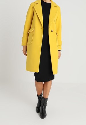 Klassisk frakke - dark yellow