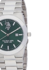 U.S. Polo Assn. GEORGE - Orologio - silver green