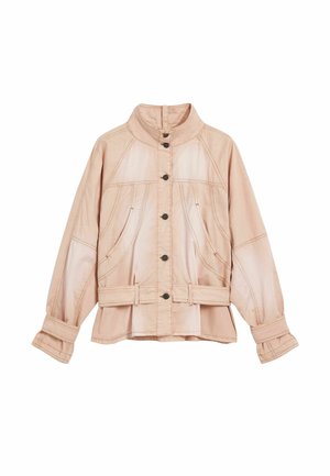 Desigual TURTLENECK - Chaqueta vaquera - pink