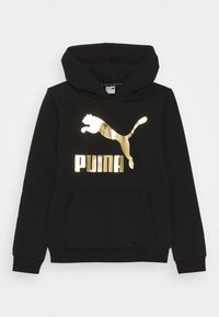 Puma Felpa con cappuccio - black