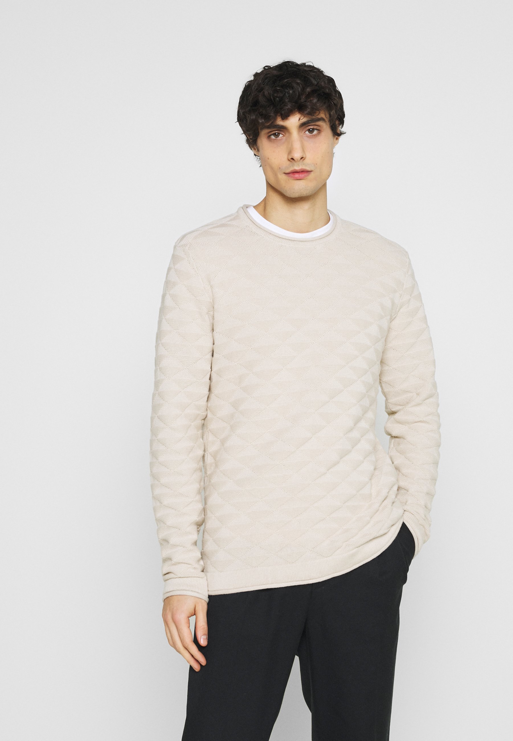 Solid Maglione - oatmeal/beige - Zalando.it