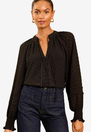 Love & Roses REGULAR FIT  - Pusero - black