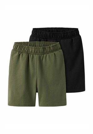 2ER-PACK JOGGING - Pantalon de survêtement - black