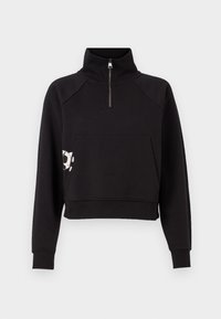 IKON PEAKABOO ZIP UP - Sweatshirt - black