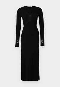 DRESS - Gebreide jurk - nero
