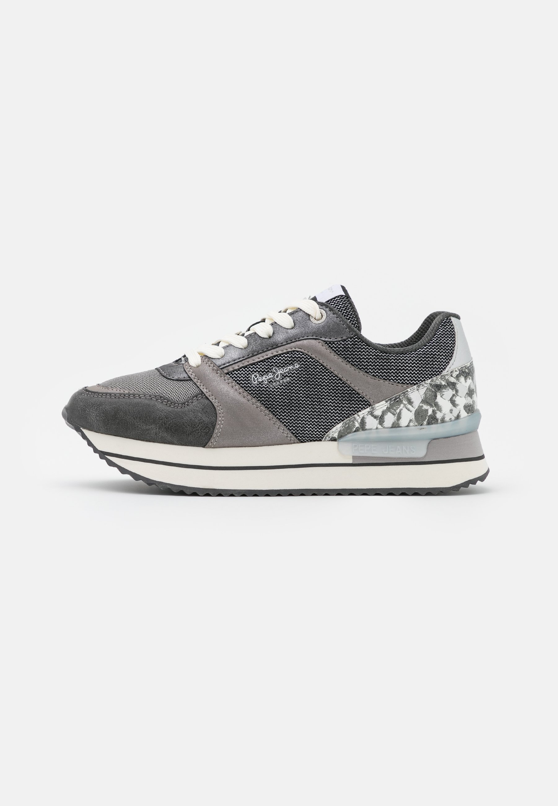 Aberlady Basic 17 Chaussure Femme PEPE JEANS NOIR pas cher - Baskets basses femme  PEPE JEANS discount