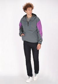 Schmuddelwedda urban rain - Outdoorjakke - graublau colorblock