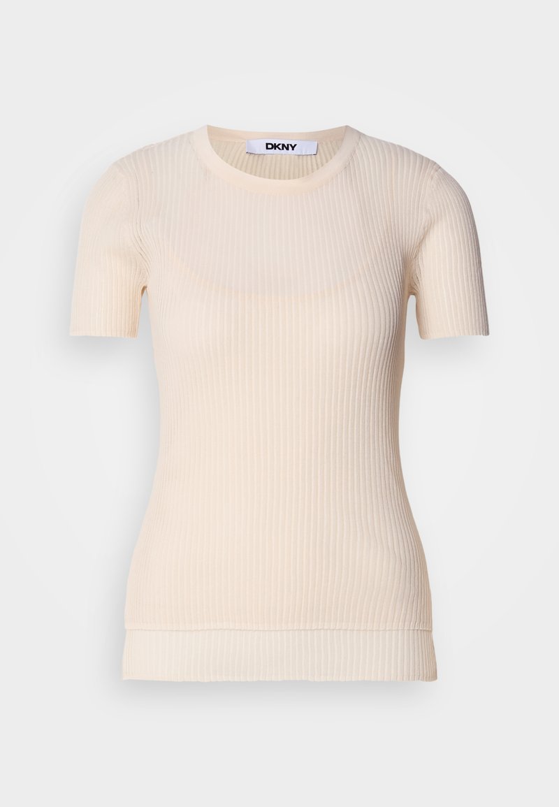 DKNY T-shirt print crème