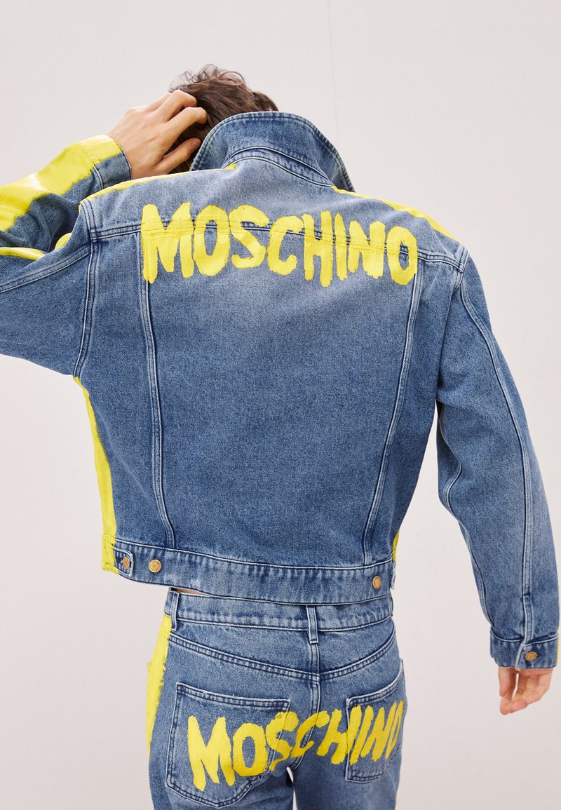 MOSCHINO JACKET Denim jacket fantasy blue/lightblue denim Zalando.co.uk