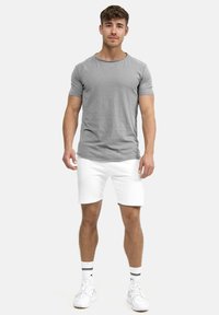 INDICODE JEANS WILBUR - T-shirts basic - it grey mix