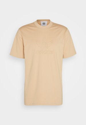 adidas Originals MONOGRAM - T-shirt con stampa - magic beige