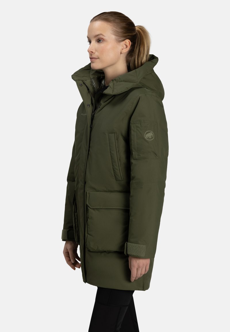 Mammut FLOEBERG HS THERMO HOODED COAT WOMEN - Down coat - dark 